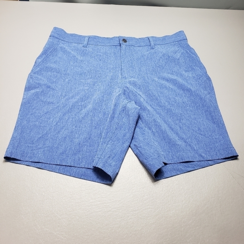 Mens 32 degrees cool stretch performance blue shorts size 38